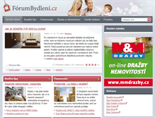 Tablet Screenshot of forum-bydleni.cz